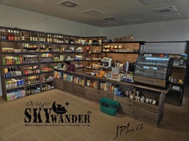 Prodejna u Kladna s vybavením od JPL